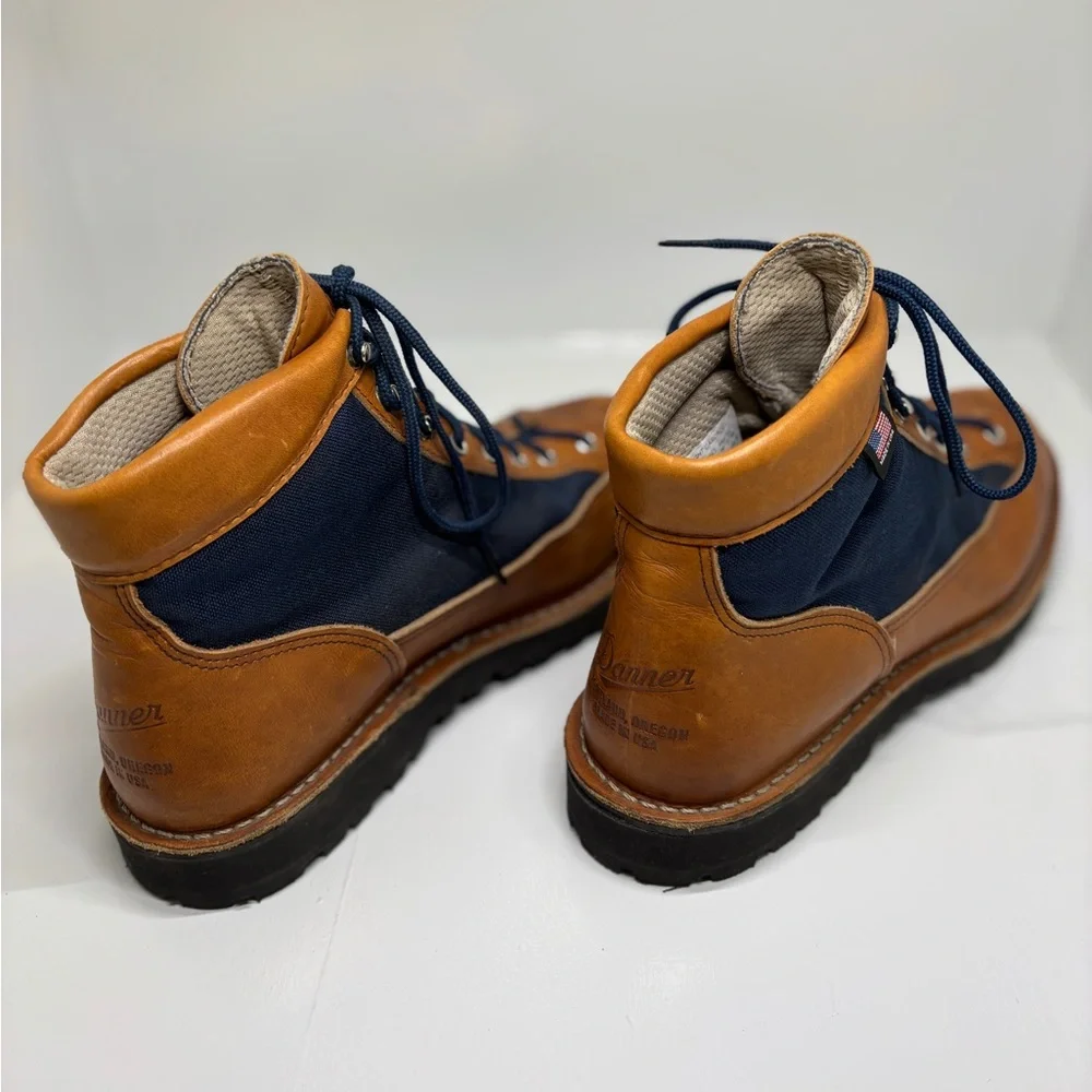 Danner Light Cascade Boots Men’s 10.5 EE USA Made Leather Canvas Hiking  31543